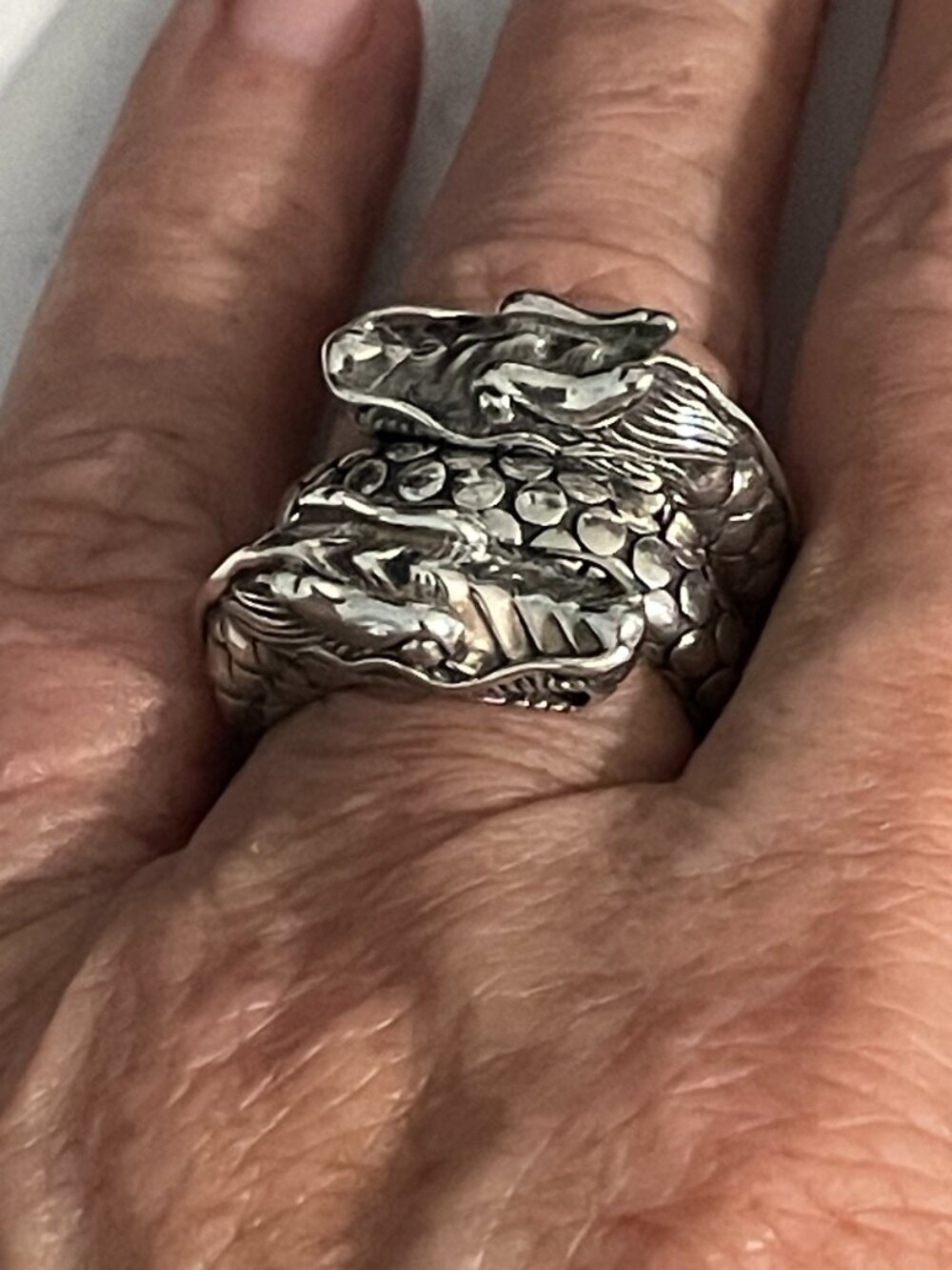 JOHN HARDY NAGA DRAGON RING 925